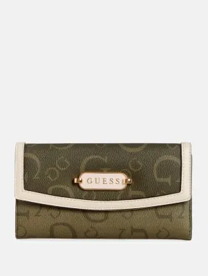 Cassey Logo Slim Clutch Wallet