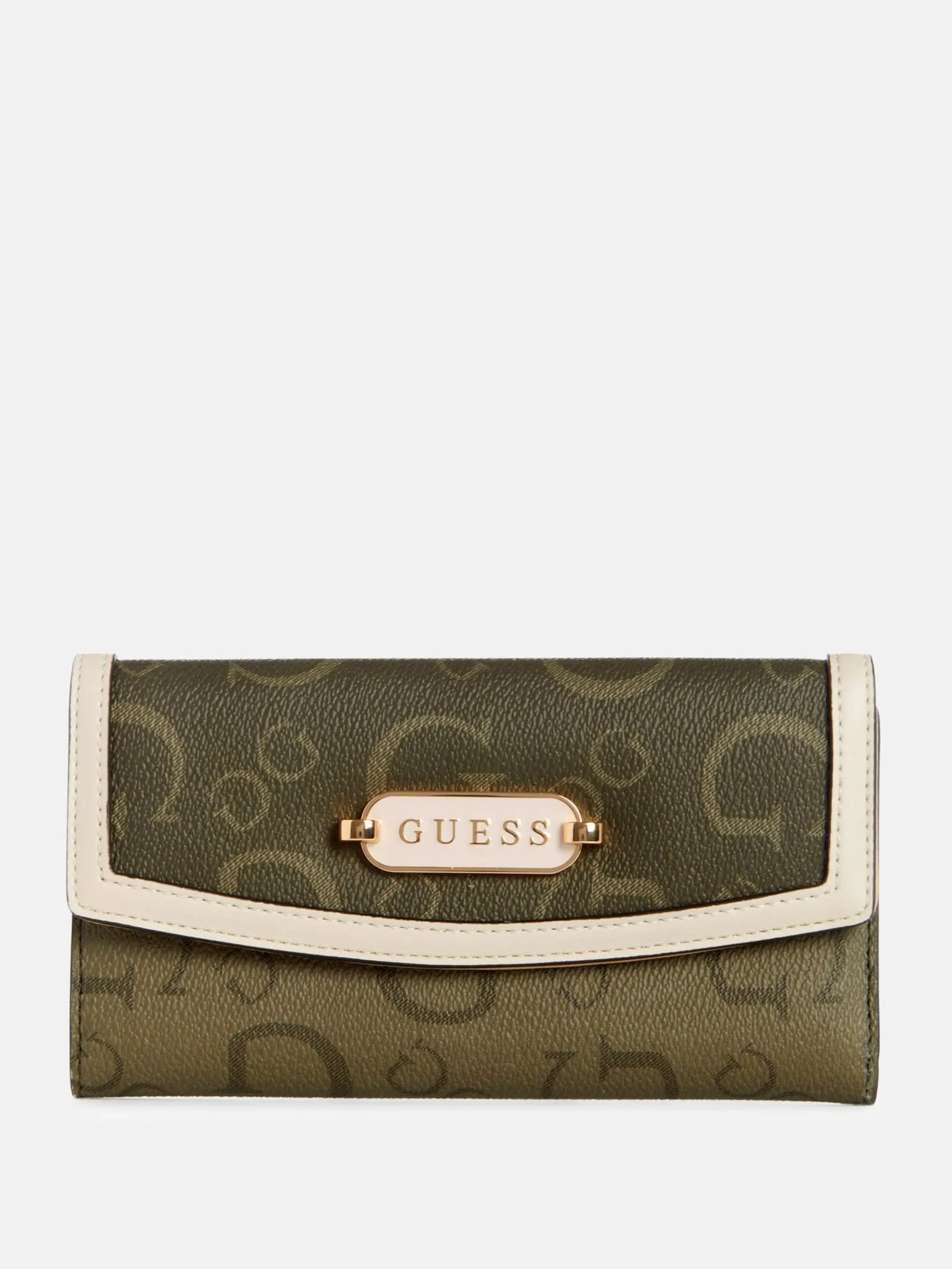 Cassey Logo Slim Clutch Wallet