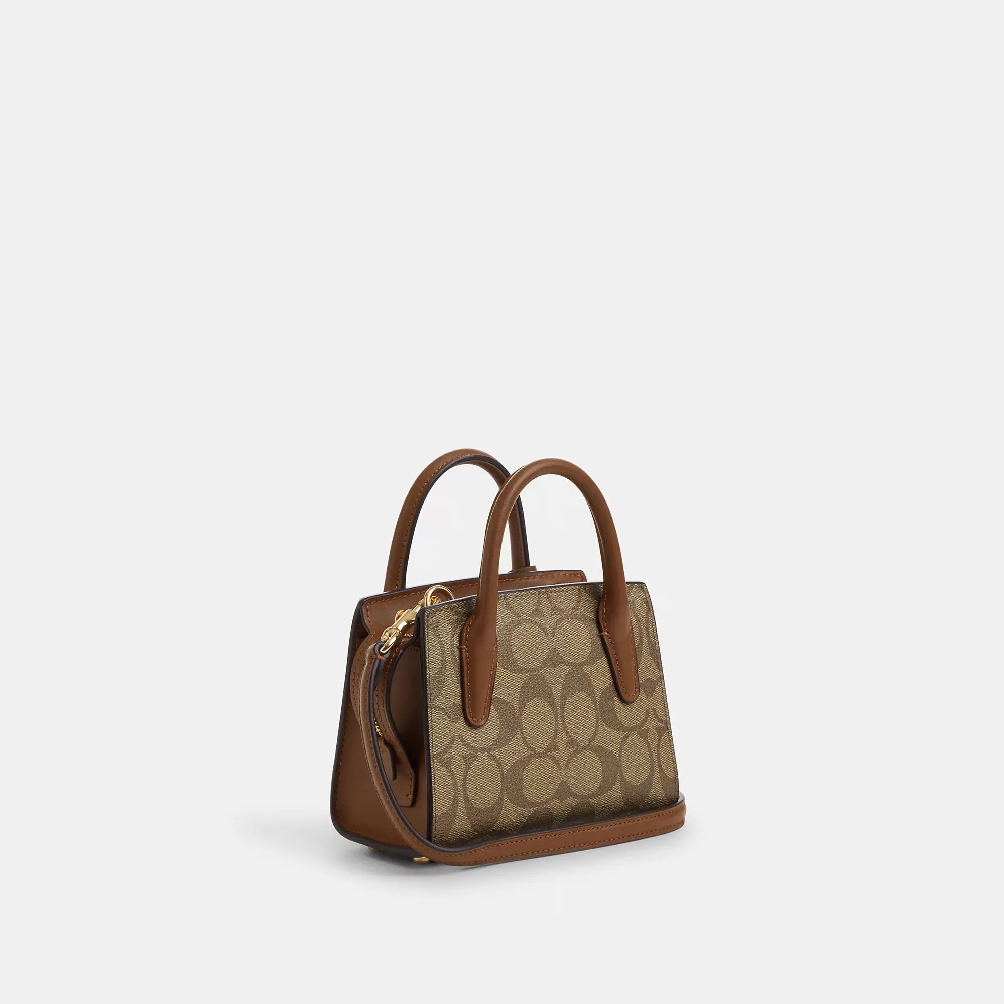 Coach Outlet Andrea Mini Carryall In Signature Canvas