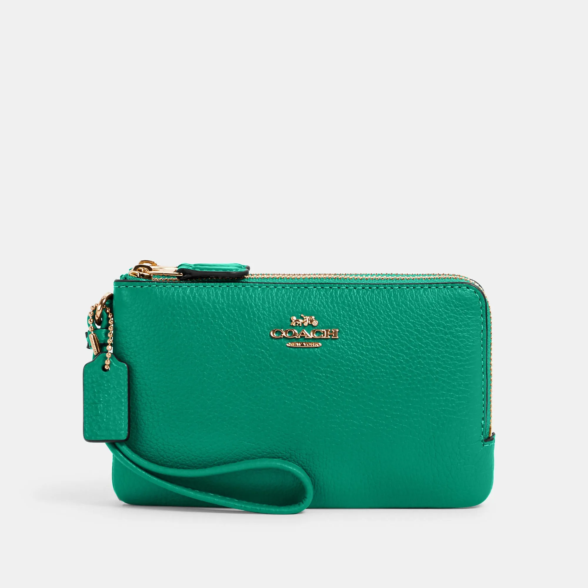 Coach Outlet Double Corner Zip Wristlet