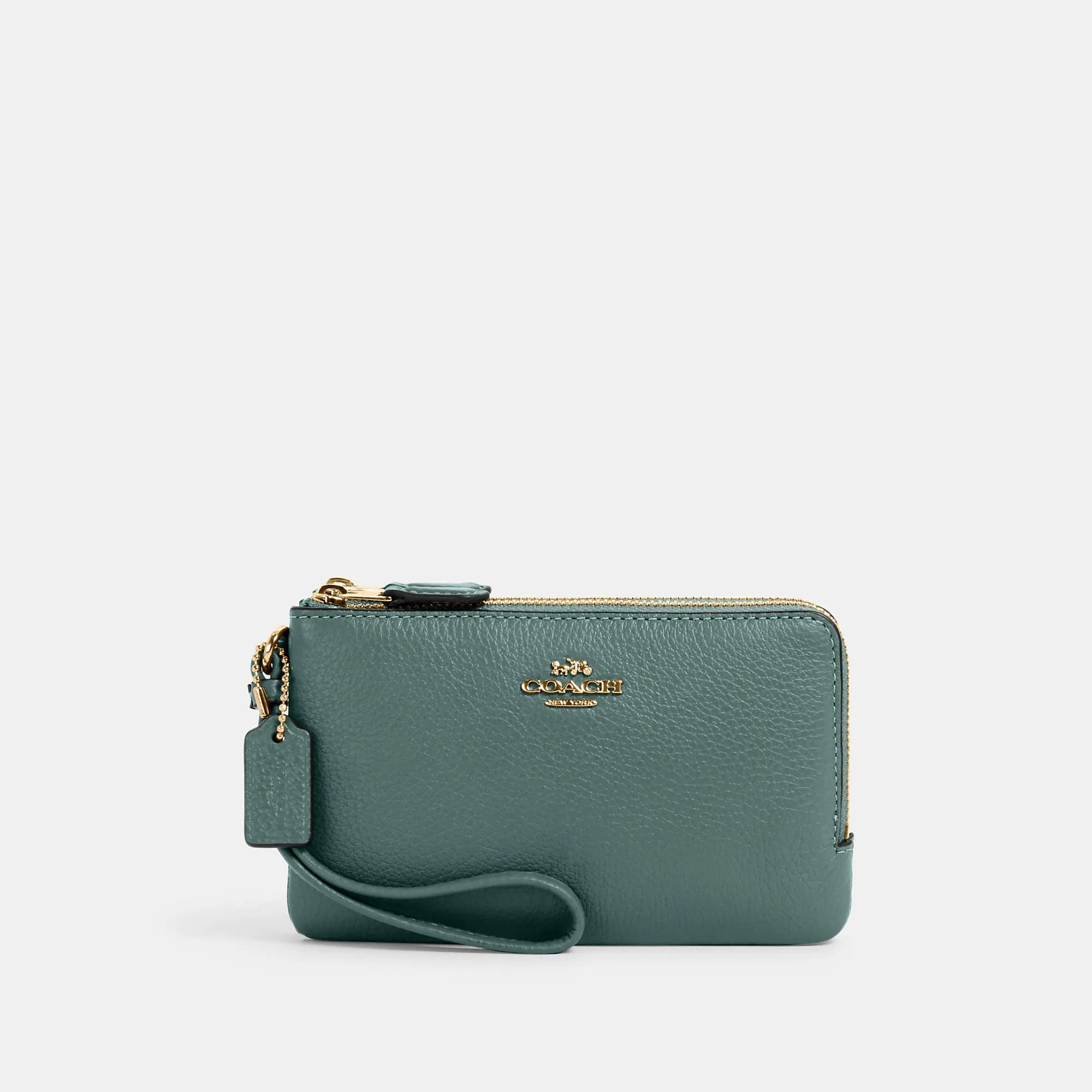Coach Outlet Double Corner Zip Wristlet