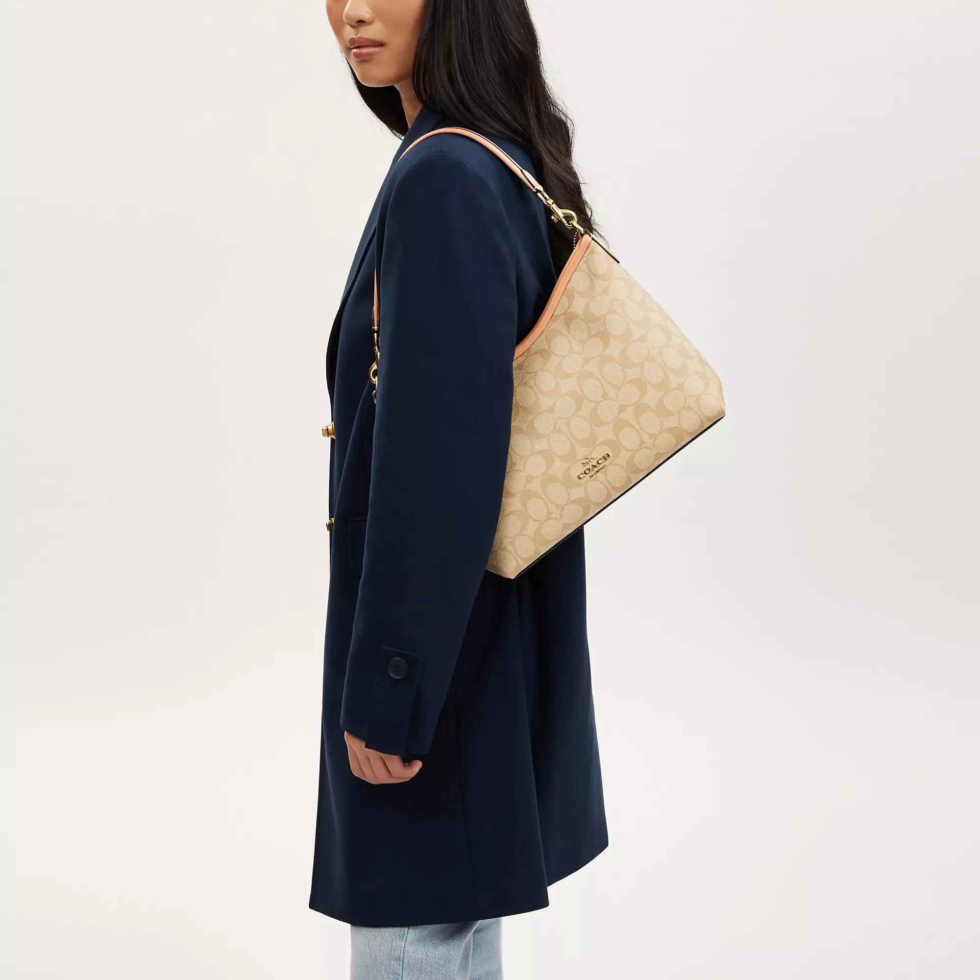 Coach Outlet Laurel Shoulder Bag In Signature Canvas