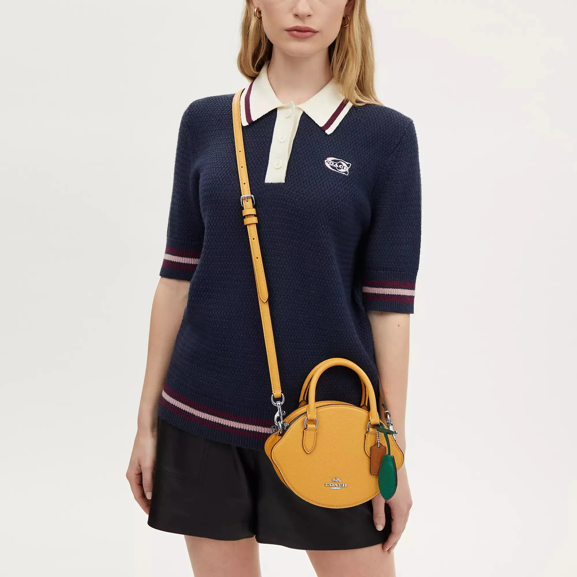 Coach Outlet Lemon Crossbody