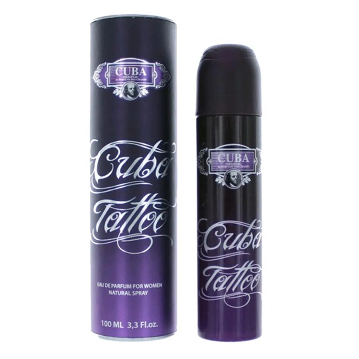 Cuba awcubtat34s 3.3 Oz. Tattoo Eau De Parfum Spray For Women