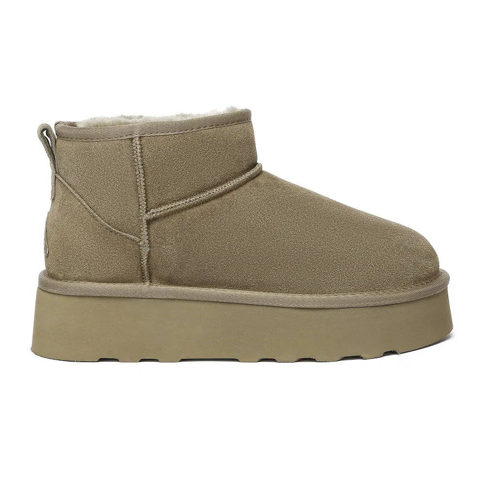 EverAu Australia Women Heron Ultra Mini Platform Boots