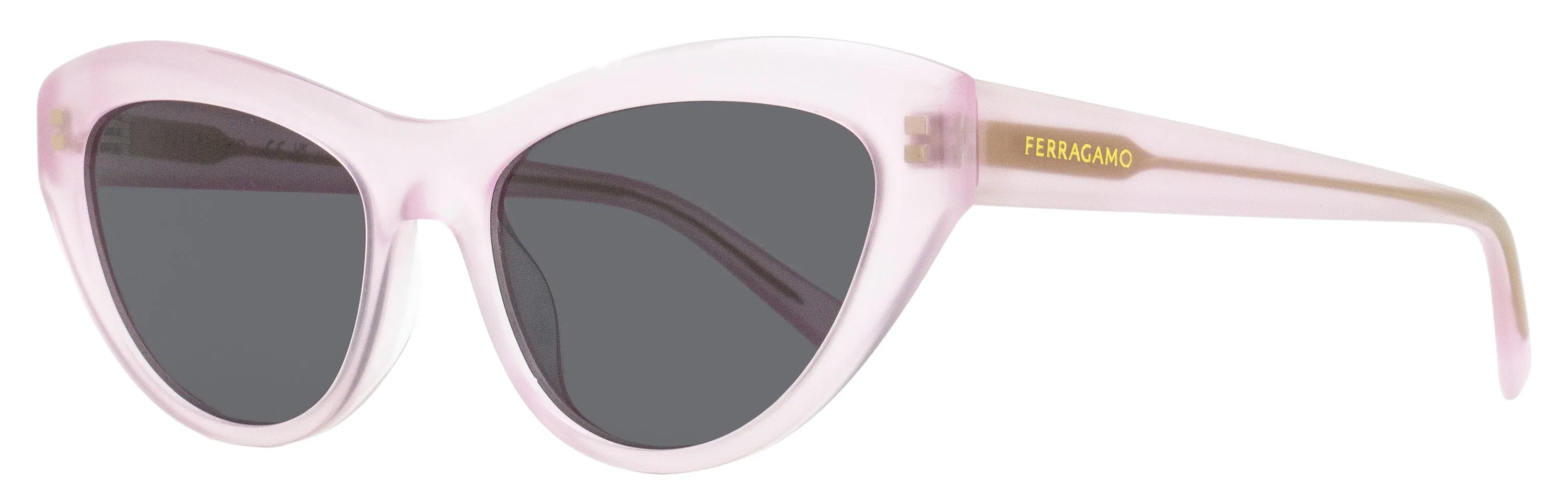 Ferragamo Women's Cat Eye Sunglasses SF1103S 663 Opaline Pink 55mm