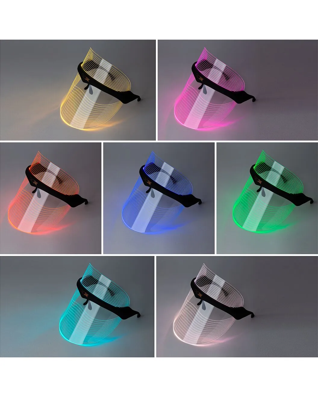 GLO24K 7 Color LED Beauty Mask