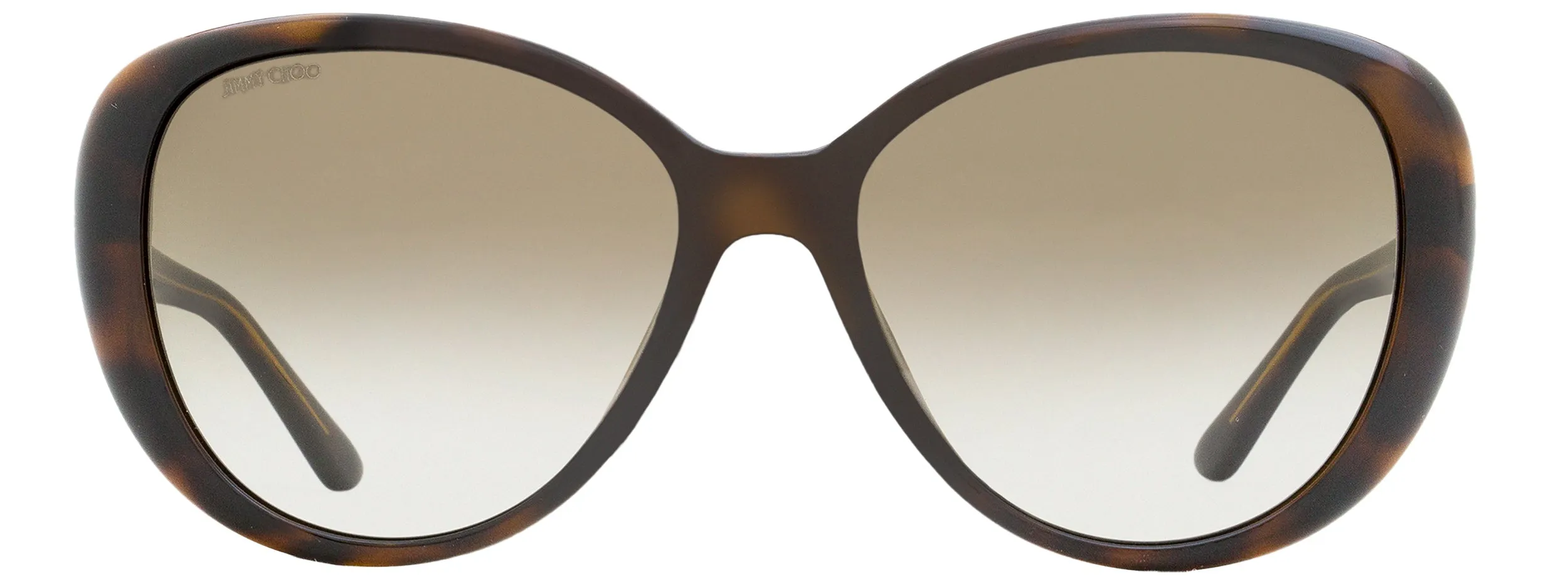 Jimmy Choo Women's Oval Sunglasses Amira/G/S 086HA Havana 57mm
