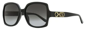 Jimmy Choo Women's Square Sunglasses Sammi /G 8079O Black 55mm