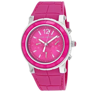 Juicy Couture Women's HRH Pink Dragon Fruit Pink Dial Watch