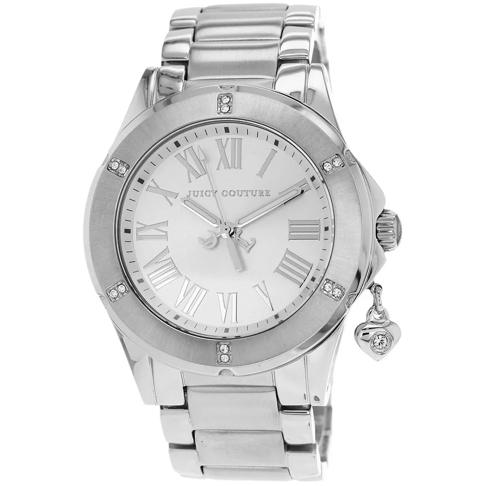 Juicy Couture Women's Rich Girl Silver Dial Watch