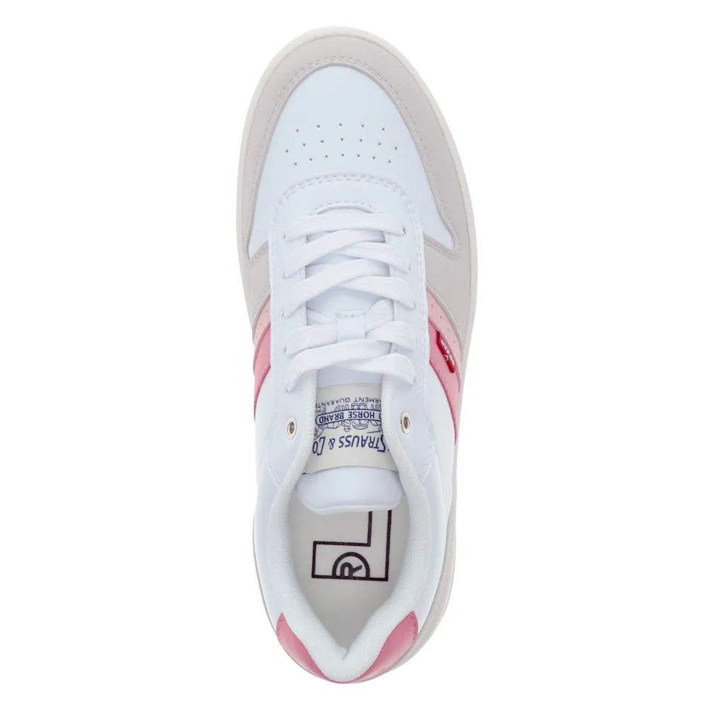 Levi's Womens Drive Lo Synthetic Leather Casual Lace Up Sneaker Shoe