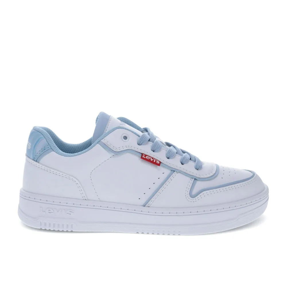 Levi's Womens Drive Lo Synthetic Leather Casual Lace Up Sneaker Shoe