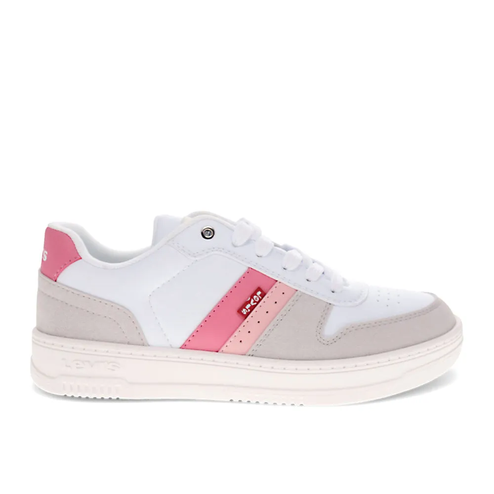 Levi's Womens Drive Lo Synthetic Leather Casual Lace Up Sneaker Shoe