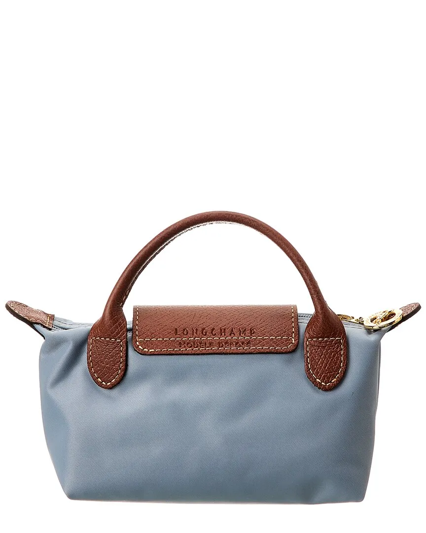 Longchamp Le Pliage Original Canvas & Leather Pouch
