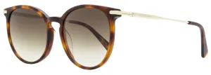 Longchamp Women's Large Pantos Sunglasses LO646S 214 Havana/Gold 54mm