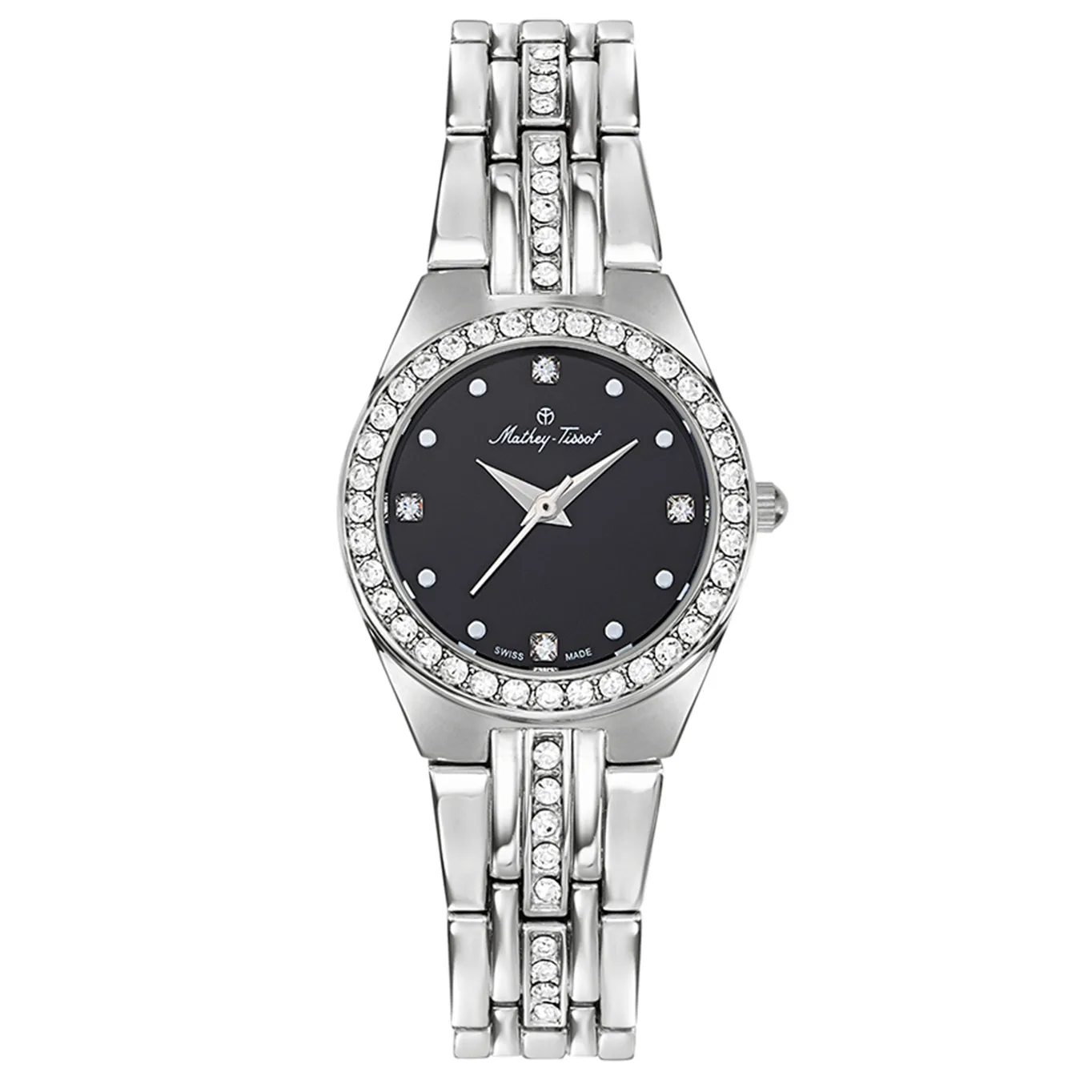 Mathey Tissot Women's Black dial Watch