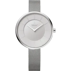 Obaku Women's Sand White Dial Watch
