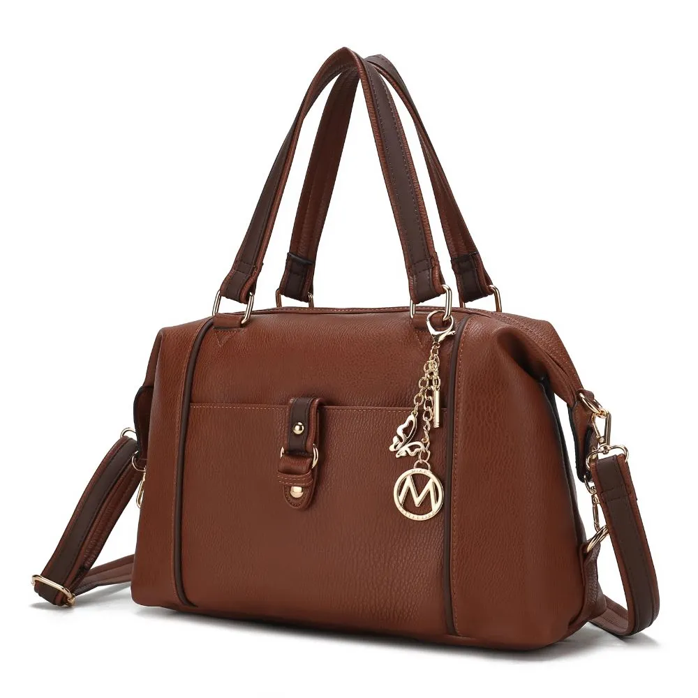 Opal Vegan Leather Medium Weekender Handbag for Women