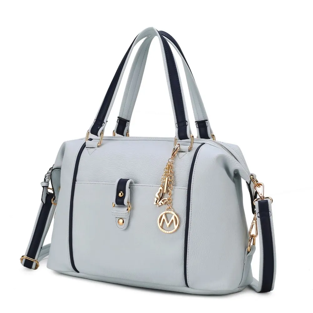 Opal Vegan Leather Medium Weekender Handbag for Women