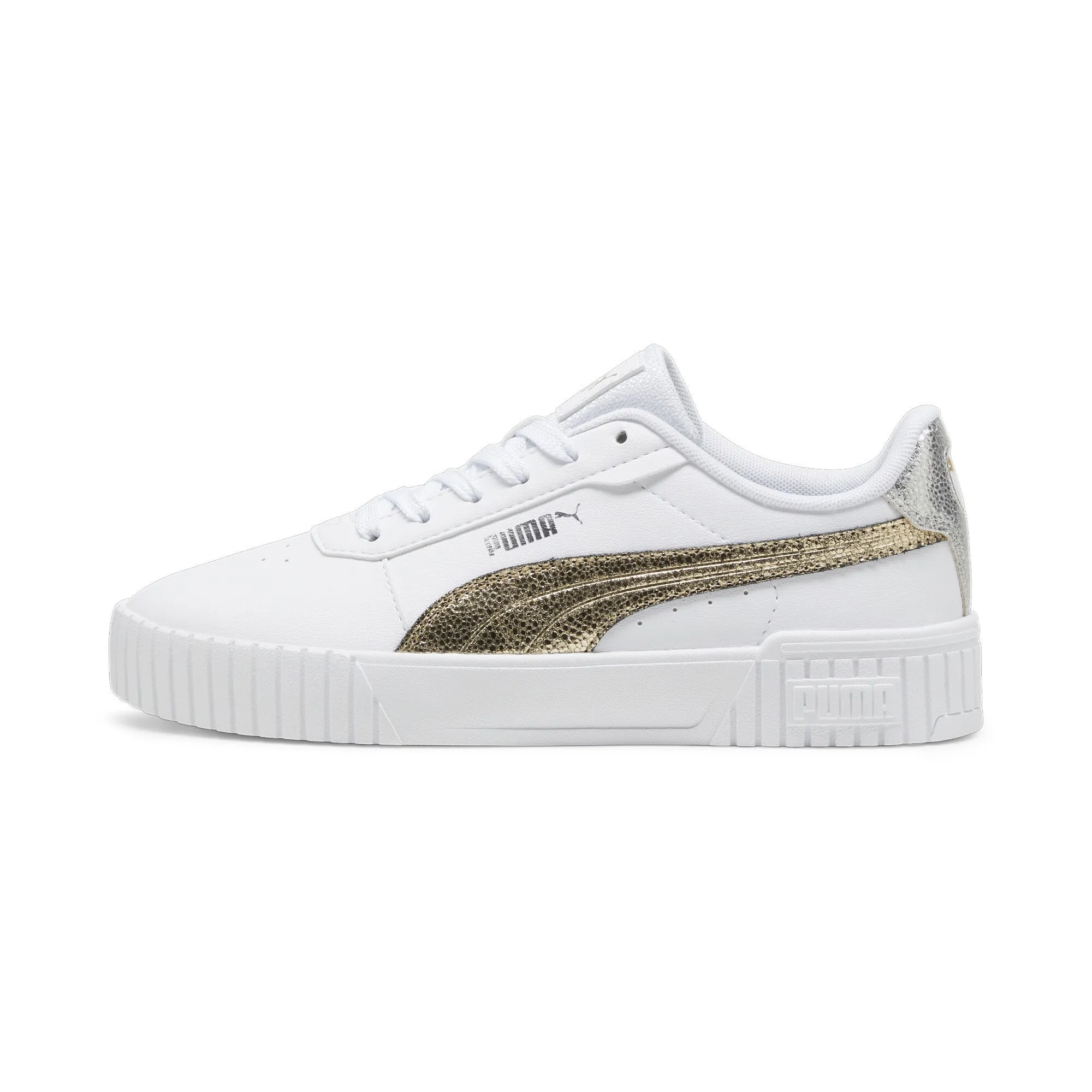 PUMA Women's Carina 2.0 Metallic Shine Sneakers