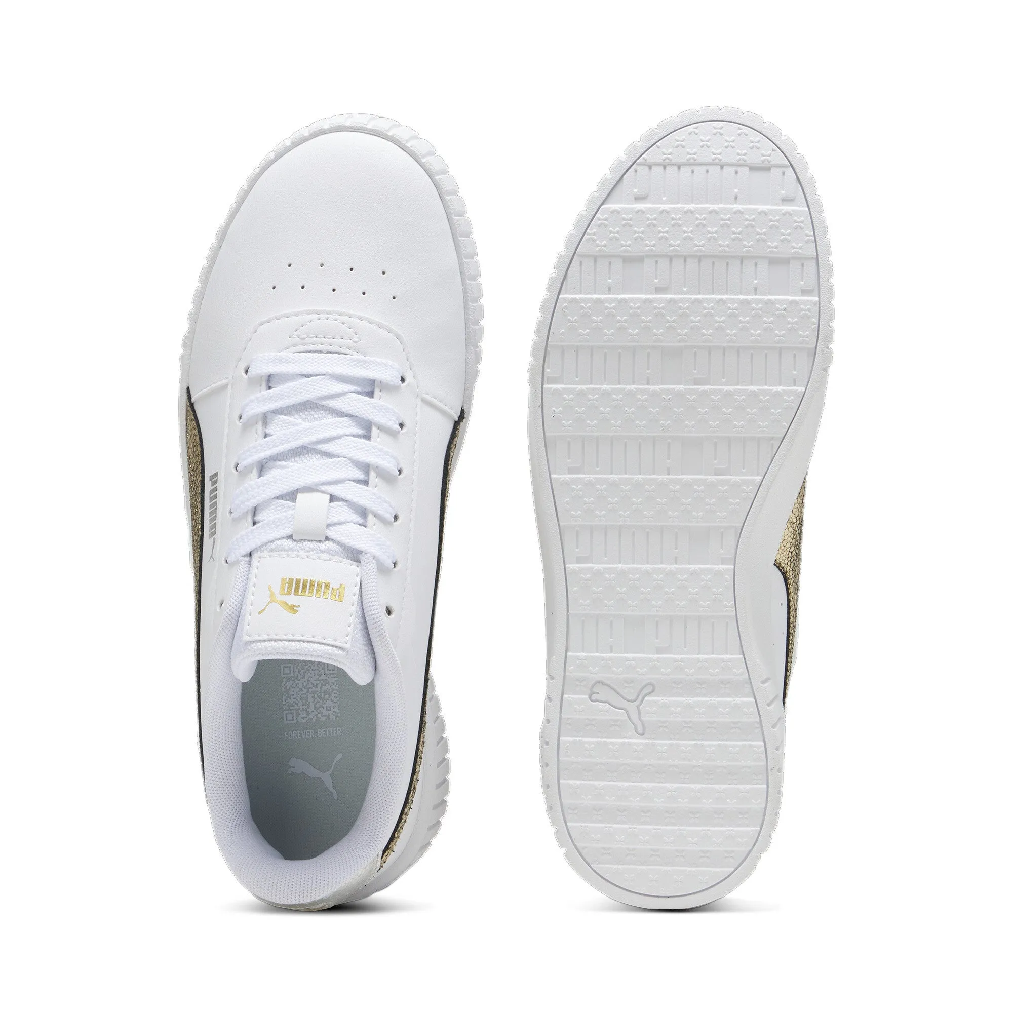 PUMA Women's Carina 2.0 Metallic Shine Sneakers