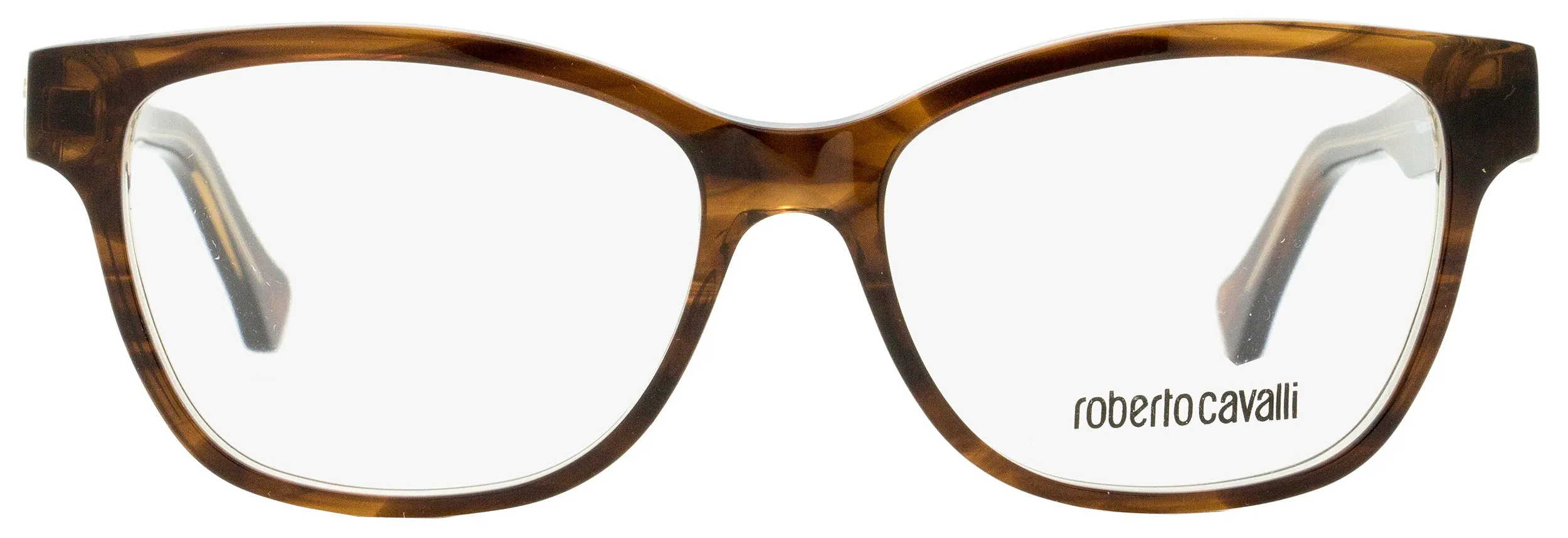 Roberto Cavalli Women's  Eyeglasses RC5050 Fivizzano A56 Brown Melange 53mm