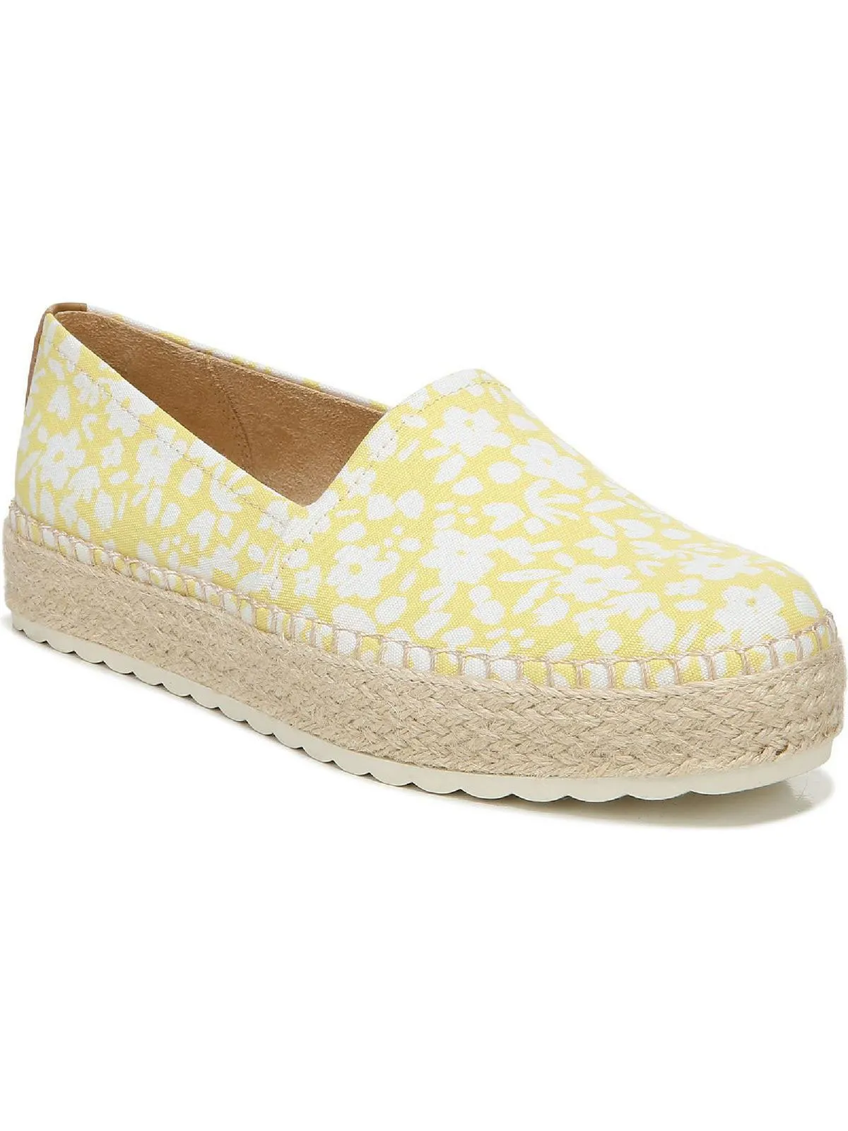 Sunray Womens Faux Suede Slip On Platforms