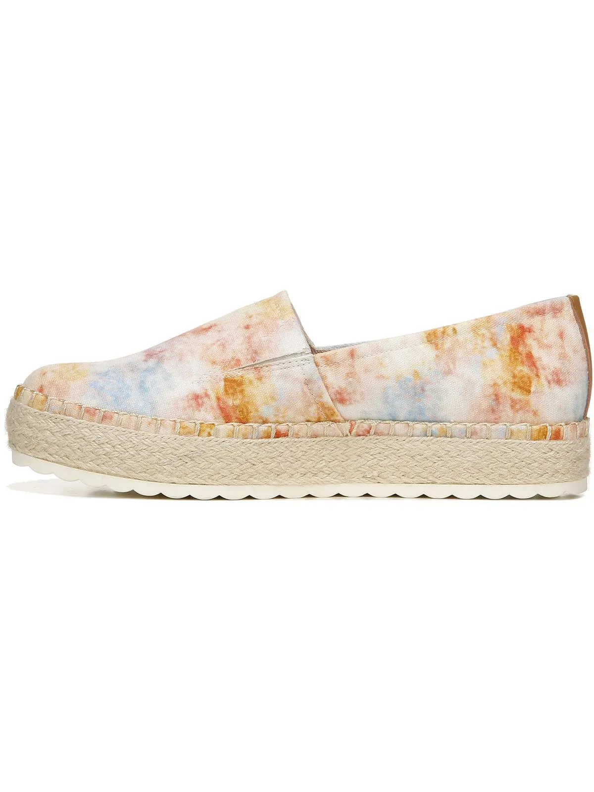 Sunray Womens Faux Suede Slip On Platforms