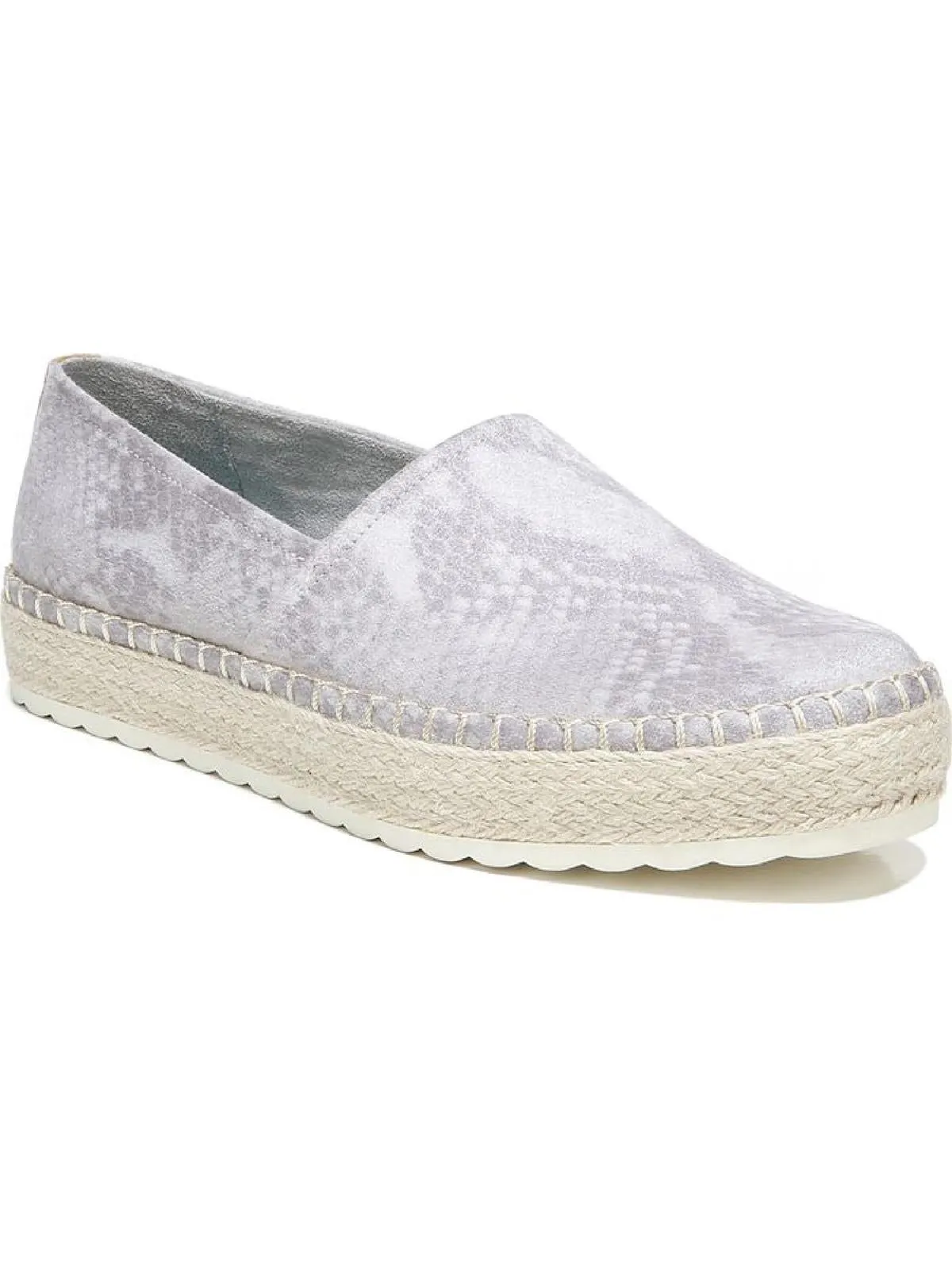 Sunray Womens Faux Suede Slip On Platforms