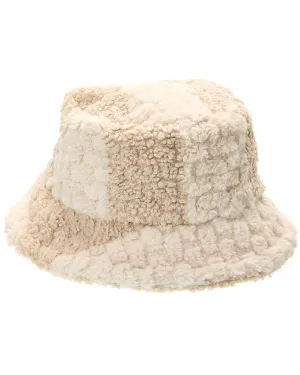 Surell Accessories Textured Bucket Hat