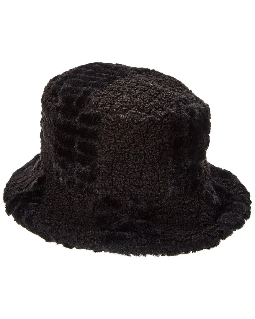 Surell Accessories Textured Bucket Hat