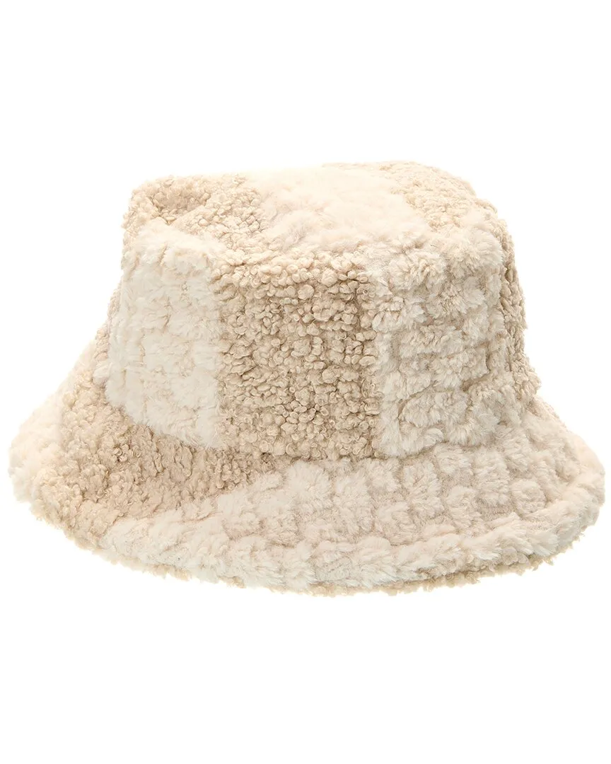 Surell Accessories Textured Bucket Hat