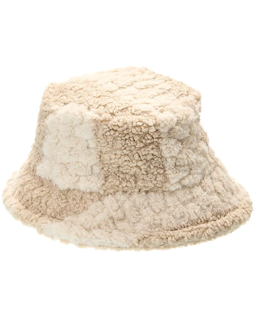 Surell Accessories Textured Bucket Hat