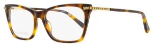 Swarovski Women's Rectangular Eyeglasses SK5426 052 Havana/Gold 54mm