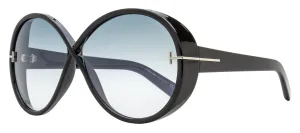 Tom Ford Women's Edie-02 Sunglasses TF1116 01X Black 64mm