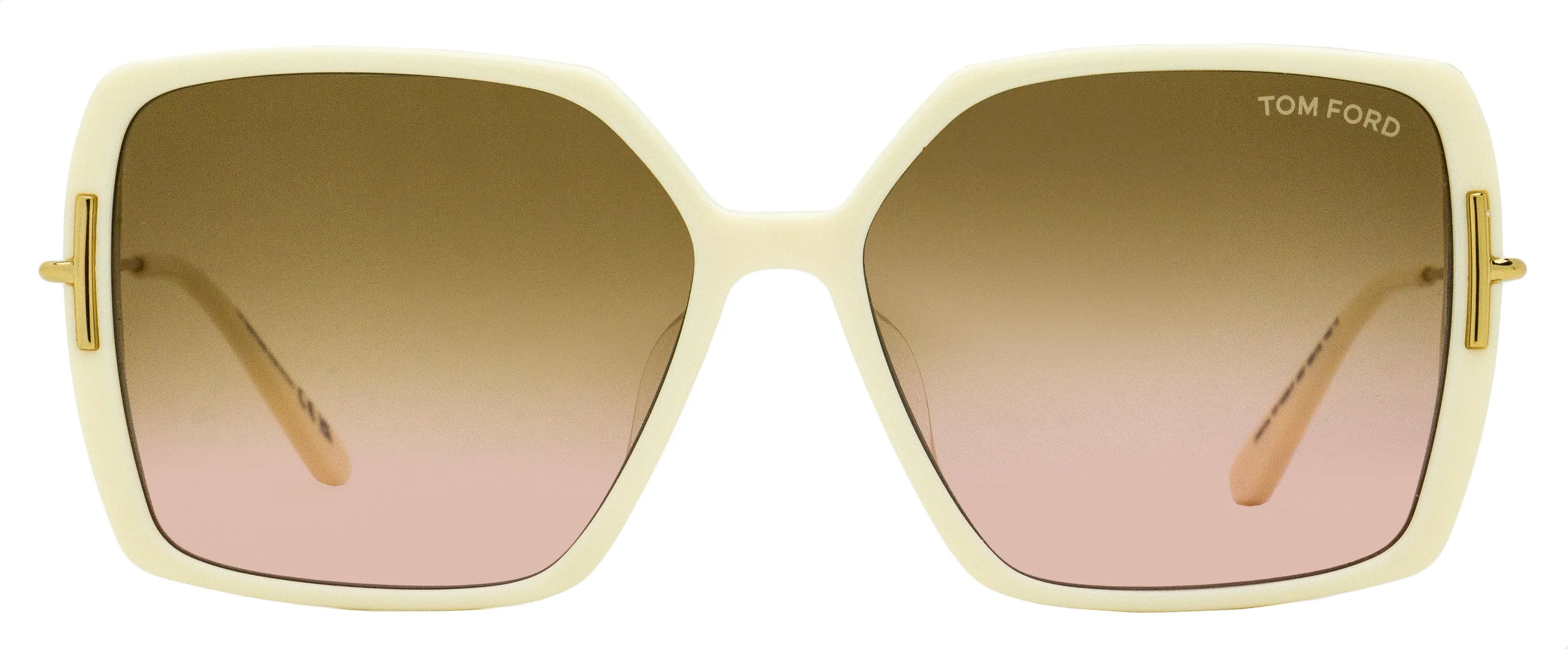 Tom Ford Women's Joanna Butterfly Sunglasses TF1039 25F Ivory 59mm