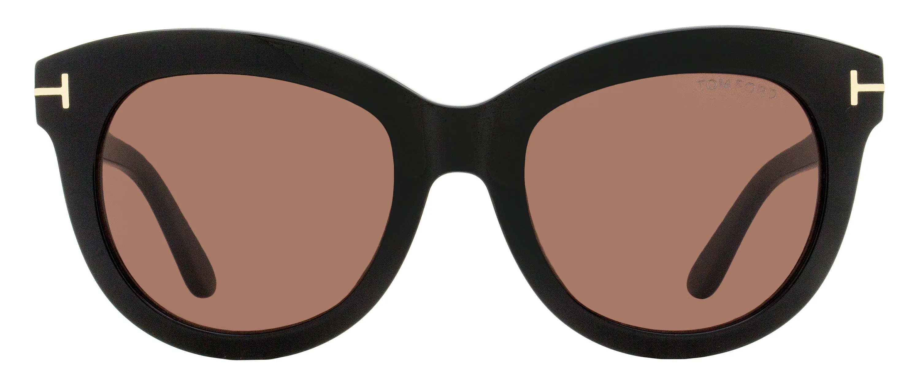 Tom Ford Women's Odette Sunglasses TF1189 01E Black  53mm