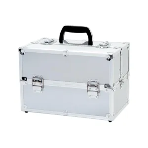 TZ Case TC-06 SD Basic Beauty Case&#44; Silver Dot