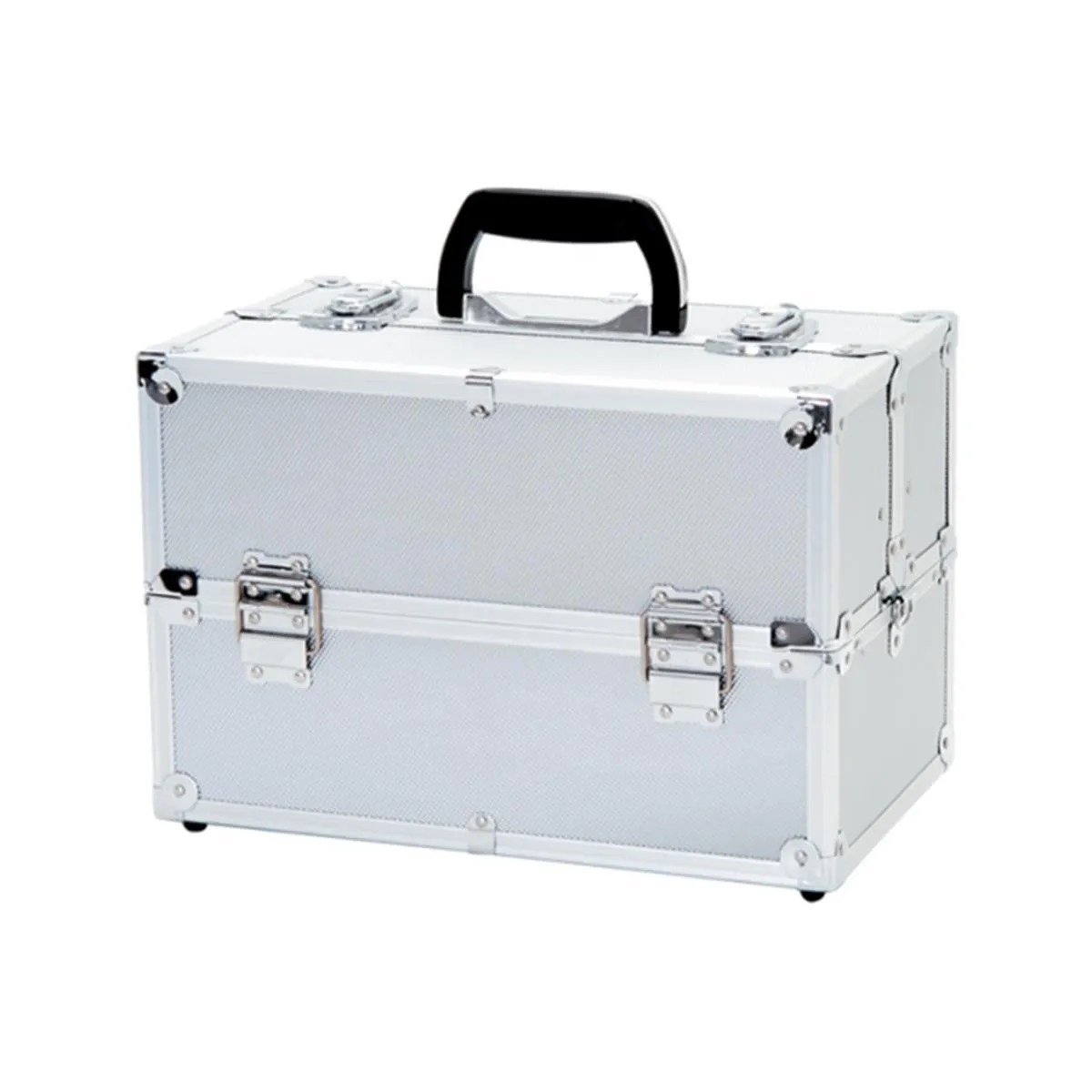 TZ Case TC-06 SD Basic Beauty Case&#44; Silver Dot