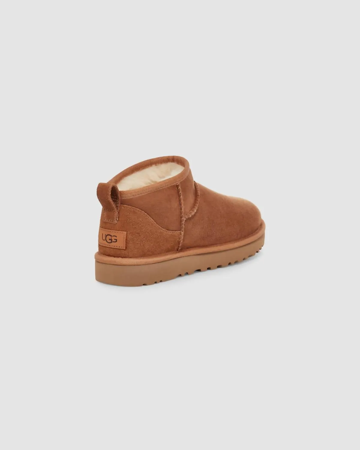 Women Ultra Mini Boots In Chestnut
