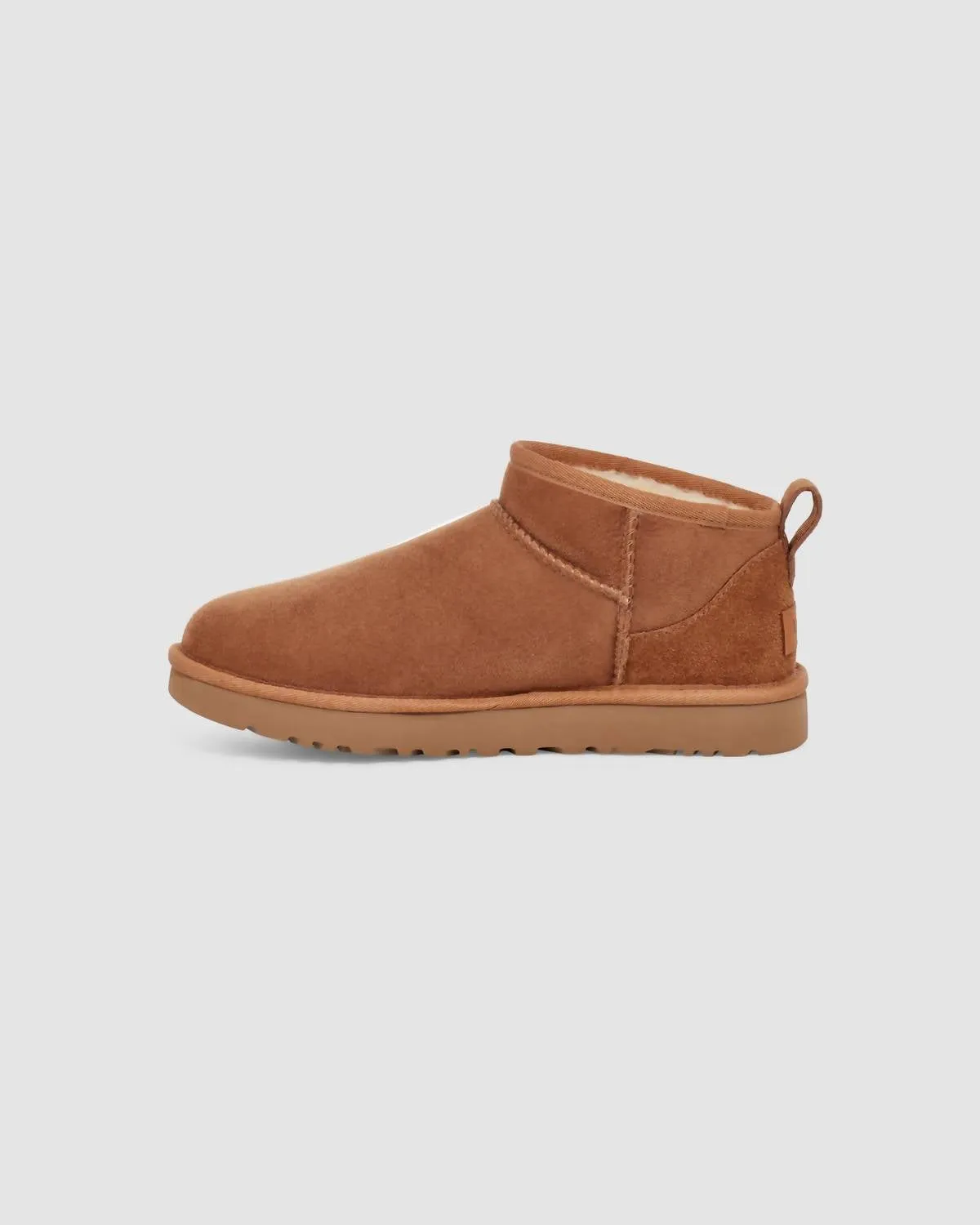 Women Ultra Mini Boots In Chestnut